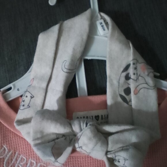 Toddler size 24months fall outfit with head band - Picture 4 of 5